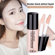 리퀴드 컨실러 커버 다크 서클 스팟 여드름 컨실러 펜 천연 메이크업 스킨 브라이트 파운데이션 크림 화장품 tslm1, 협력사, 001