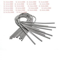 코일스프링 스테인레스 스틸 초장 장력 스프링 연장 와이어 직경 0.2mm 0.6mm 1 개, 17 0.7X8X1000