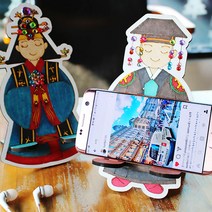 색지청 다문화의상 전통의상 휴대폰거치대 만들기 DIY, 14.몽골