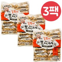 엉클팝 길쭉이 보리과자 400gX3봉/보리과자/뻥튀기, 엉클팝 길쭉이 보리과자 400gX3, 400g