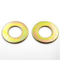 [200개] [대량판매 봉지판매] 철 천연색 평와셔 평와샤 M8(내경) x 25mm(외경) 대와샤 대와셔 8x25, 200개