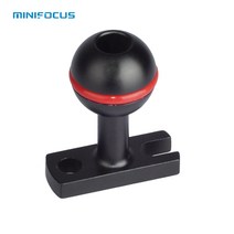 MINIFOCUS-수중 하우징용 볼 헤드 베이스 어댑터 1 인치 카메라 트레이 핸들 암 시스템 다이빙 사진 액세서리