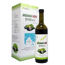 상세참조 인도 안다만 노니주스 750ml 노니열매 100%, 1병