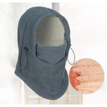 목토시 후드넥워머 발라클라바 키즈 바라클라바 방한모자, 와인