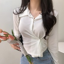 워너비몰 스프링 사선 버튼 골지 가디건 [4 color]