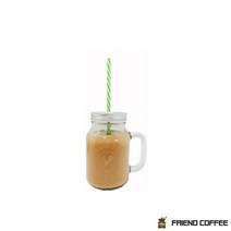 드링크자 600ml 1EA 유리머그컵 유리머그잔