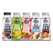 퀘이커 마시는 오트밀 20개 혼합구성, 오트그레인x8개+봄딸기x6개+찰옥수수x6개