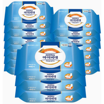 크리넥스 마이비데 물티슈 캡형 46매, 16개