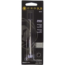 일본직발송 3. 크로스 (CROSS) 크로스 CROSS 볼펜 정렬 선 심 리필 유성 M중인 자 1.0MM 블랙 8513 [병행, One Color, ONE SIZE_One Color