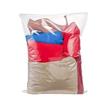 의류 보관 장난감 스낵 백 및 식품 세이버를 위한 투명 가방 비치 여행 정리함 - 대형 지퍼락 점보 18 9L(5갤런) 보관 가방 비닐 {30개 팩}, 모던