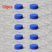 9 10 11 12 13mm 당구 풀 큐 팁 M 경도 당구 스누커 큐 ​​스틱 팁 당구 큐 액세서리 블루, 12MM 10PCS