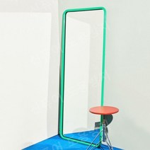 옷가게 카페 전신 거울 스탠드 대형, 그린100x200
