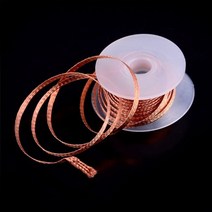 논용접봉 스텐용접봉 알곤 무연납 Desoldering Braid Wire 용접 솔더 1.5mm 2mm 2.5mm 3mm 3.5mm 폭 제거제 Wick 납땜 용 리드 코드