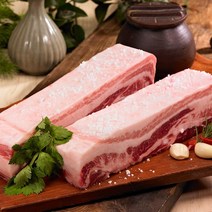 황금한우 지리산 산청 흑돼지 삼겹살 목살 앞다리살 뒷다리살 갈비등 모음, 1개, 17_한돈(생삼겹살_수육보쌈용)600g