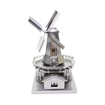 기타 바보사랑[메탈투어]3D메탈미니실버 네덜란드풍차/입체퍼즐/건축모형