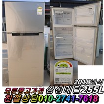 2018년식 중고일반냉장고 성능테스트완벽 깔끔 AS확실 삼성 메탈 255L, 중고대우클라쎄냉장고양문형
