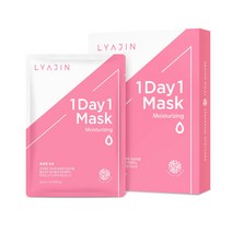 리아진 원데이원 모이스처라이징 마스크 [보습] 1BOX (23ml x 6매입), 원데이원모이스처라이징마스크