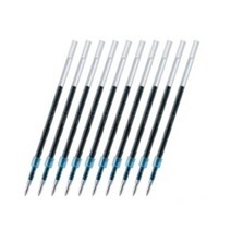 유니 uni 제트스트림 단색 볼펜심 / 유성볼펜 리필 10개입 (0.38mm 0.5mm 0.7mm 1.0mm), 0.38mm, 블랙(SXR-38)