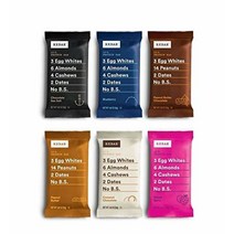RXBAR 알엑스바 베스트셀러 버라이어티 팩 프로틴 바 52g 12개입, 1개, 제품제목참조