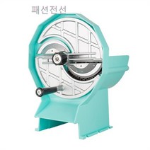 과일 슬라이스 기계 양배추 양파 감자 채썰기 만능채칼 수동 가정용 기계, 핑크