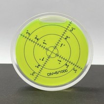 미니수평계 휴대용 수직측정기 핸디레벨러 공기방울 수준기, 원형 수평계 60mm