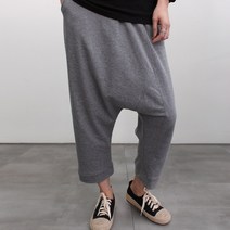 리즈와이 면 배기팬츠 루즈핏 밴딩 똥싼바지 (4color)