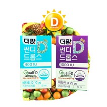 [더팜] 썬디드롭스 비타민 D 400IU, 1개