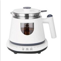 스마트쿠커 만능 쿠커 1인용 전기냄비 분리형 멀티 압력쿠커 220v 전기 주전자 gl8 smart mini health pot 다기능 홈 오피스 small tea maker, 0.8l 흰색, 유럽 ​​연합