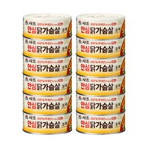 사조해표 안심 닭가슴살(안심따개) 훈제 90g x 12캔, 사조해표 안심 닭가슴살(안심따