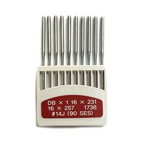 공업용 미싱바늘 DB-9/11/14/16/18호(5종)(05-053), 9호가장얇은천에 사용, 1개