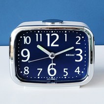 리갈752 대음량 벨 알람시계 국내생산 레트로 스타일