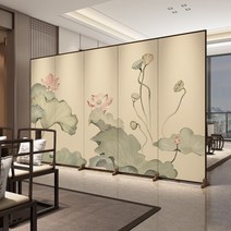 래핑 칸막이 장식 파티션 가벽 인테리어 식당 음식점, 60x180CM 실크 천1장당 가격