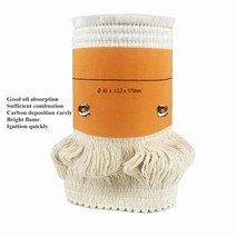 화목난로 부품 다양한 모델 65 75 85 95 120mm 등유 스토브 심지 고품질 +, 65xt2.3x175mm