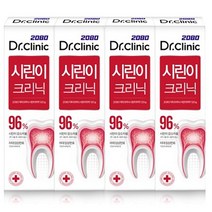 2080 닥터크리닉 시린이치약, 100g, 16개