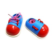 원목신발 끈묶기 소근육발달 아기장난감 3살아기 손감각키우기 돌쟁이아가 오감발달 유아소근육 촉감발달