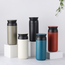 트래블 텀블러 350ml 레이저 각인 주문제작 DD-10032, 네이비(각인)