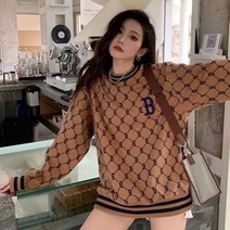 엠엘비 MLB 여성 맨투맨 긴팔 스웨터 기본 양키즈 로고