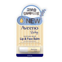 아비노베이비 수딩 릴리프 립 앤 페이스 밤, 4g, 1개