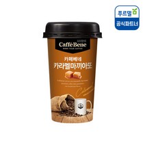 푸르밀 카페베네 카라멜 마끼아또 200ml x 10컵, 10개입