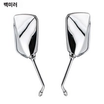오토바이 부품 대구왕 배터리 카 액세서리 스위치 정구왕 스쿠터 연료 개조 핸들 디스크 브레이크 펌프, 09 사각 백미러 좌우 1개