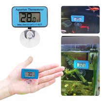 엄마의쇼핑 디지털 수중 어항 온도계 수족관온도계 수온체크 구피 새우키우기, 단품