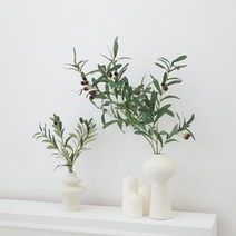 리얼 퀄리티 올리브 나무 가지 조화, 올리브나무 조화 S, 1개