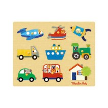 [AKMALL][물랑로티]탈것퍼즐 Les popipop transport puzzle 28cm, 색상:단일상품