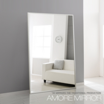 아모레미러 대형 와이드 전신거울 1000, 록구920x1820(원목-스탠드형)