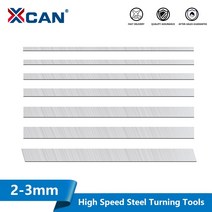 터닝 공구 도구 선반 인서트 Xcan 2-3mm 고속 강철 선삭 공구 cnc 선반 선삭 공구 막대 흰색 강철 선반 가공 공구, 2x6x200