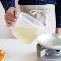 물코용기 손잡이밀폐용기 소분용기 육수보관용기, 1개