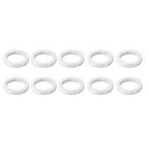 호환 자전거 체인휠 나사 와셔 가스켓 스페이서 부품. 10x. 2mm