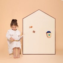 [바보사랑] 릴리후스 원톤 M 유아 자석 칠판 보드, 색상:핑크 / 프레임:블랙