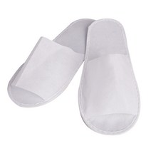 일회용 슬리퍼 호텔 실내화 부직포 기내용(앞트임) 30p, 화이트