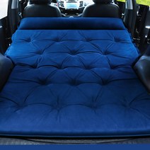 JS automotive 넥쏘 캠핑 차박 트렁크침대 자충 SUV 에어매트 토퍼 차크닉 매트리스 용품, A타입_옐로우그레이